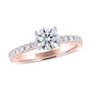 Thumbnail Image 0 of THE LEO Ideal Cut Diamond Engagement Ring 1-1/4 ct tw 14K Rose Gold