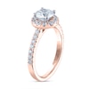 Thumbnail Image 1 of THE LEO Ideal Cut Diamond Engagement Ring 1-1/3 ct tw 14K Rose Gold
