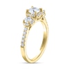 Thumbnail Image 2 of THE LEO Ideal Cut Diamond Three-Stone Engagement Ring 1 ct tw 14K Yellow Gold