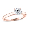 Thumbnail Image 1 of THE LEO Ideal Cut Diamond Solitaire Engagement Ring 1 ct tw 14K Rose Gold