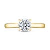 Thumbnail Image 3 of THE LEO Ideal Cut Diamond Solitaire Engagement Ring 1 ct tw 14K Yellow Gold