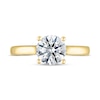 Thumbnail Image 2 of THE LEO Ideal Cut Diamond Solitaire Engagement Ring 1-1/2 ct tw 14K Yellow Gold