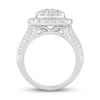 Diamond Engagement Ring 2-1/2 ct tw Round-cut 10K White Gold