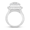 Diamond Engagement Ring 4 ct tw Round-cut 14K White Gold