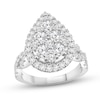 Thumbnail Image 1 of Now + Forever Multi-Diamond Engagement Ring 2 ct tw Round-cut 14K White Gold