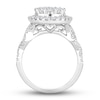 Thumbnail Image 2 of Now + Forever Multi-Diamond Engagement Ring 2 ct tw Round-cut 14K White Gold