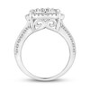 Thumbnail Image 1 of Diamond Engagement Ring 2 ct tw Round & Baguette 10K White Gold