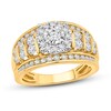 Diamond Engagement Ring 1-7/8 ct tw Round-cut 10K Two-Tone Gold