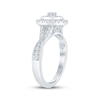 Thumbnail Image 1 of Multi-Diamond Engagement Ring 1/2 ct tw Round-cut 10K White Gold