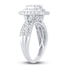 Thumbnail Image 2 of Now + Forever Multi-Diamond Engagement Ring 1 ct tw Round-cut 14K White Gold