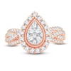 Thumbnail Image 2 of Multi-Diamond Engagement Ring 1 ct tw Round-cut 14K Rose Gold