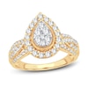 Thumbnail Image 0 of Multi-Diamond Engagement Ring 1 ct tw Round-cut 14K Yellow Gold