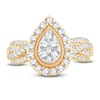 Thumbnail Image 2 of Multi-Diamond Engagement Ring 1 ct tw Round-cut 14K Yellow Gold