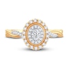 Thumbnail Image 3 of Now + Forever Diamond Engagement Ring 3/8 ct tw Oval & Round 14K Yellow Gold