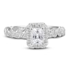 Thumbnail Image 3 of Now + Forever Diamond Engagement Ring 1 ct tw Radiant & Round 14K White Gold