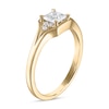 Thumbnail Image 1 of Diamond Engagement Ring 1/2 ct tw Princess & Round 14K Yellow Gold