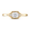 Thumbnail Image 3 of Now + Forever Diamond Engagement Ring 1/2 ct tw Princess & Round 14K Yellow Gold