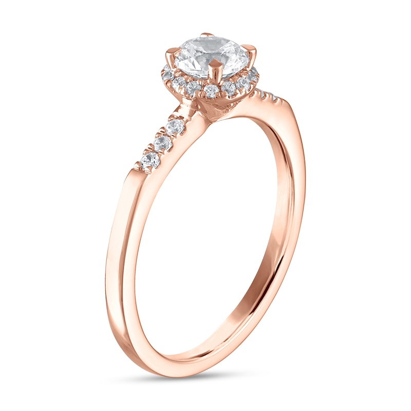 Main Image 2 of Now + Forever Diamond Engagement Ring 5/8 ct tw Round-cut 14K Rose Gold