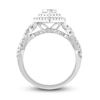 Thumbnail Image 2 of Diamond Engagement Ring 1 ct tw Heart & Round 14K White Gold