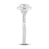 Thumbnail Image 2 of Now + Forever Diamond Engagement Ring 3/8 ct tw Marquise & Round 14K White Gold