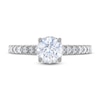 Thumbnail Image 2 of Diamond Engagement Ring 1-1/3 ct tw Round-cut 14K White Gold