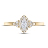 Thumbnail Image 1 of Now + Forever Diamond Engagement Ring 3/8 ct tw Marquise & Round-Cut 14K Yellow Gold
