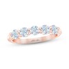 Thumbnail Image 1 of THE LEO First Light Diamond Anniversary Ring 1 ct tw Round-cut 14K Rose gold