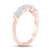 THE LEO First Light Diamond Anniversary Ring 1 ct tw Round-cut 14K Rose gold