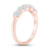 Thumbnail Image 2 of THE LEO First Light Diamond Anniversary Ring 1 ct tw Round-cut 14K Rose gold
