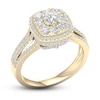 Thumbnail Image 2 of Now + Forever Multi-Diamond Engagement Ring 1-1/5 ct tw Round-Cut 14K Yellow Gold