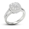Thumbnail Image 2 of Now + Forever Multi-Diamond Engagement Ring 1-1/5 ct tw Round-Cut 14K White Gold