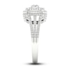 Thumbnail Image 3 of Now + Forever Multi-Diamond Engagement Ring 1-1/5 ct tw Round-Cut 14K White Gold