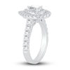 Thumbnail Image 2 of Now + Forever Multi-Diamond Engagement Ring 1-1/2 ct tw Pear & Round-cut 14K White Gold