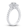 Thumbnail Image 3 of Now + Forever Diamond Engagement Ring 1 ct tw Oval & Round-cut 14K White Gold