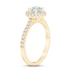 THE LEO First Light Diamond Engagement Ring 1 ct tw 14K Yellow Gold