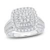 Thumbnail Image 1 of Now + Forever Diamond Engagement Ring 1 ct tw Round & Baguette-Cut 14K White Gold