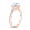 Thumbnail Image 1 of THE LEO First Light Diamond Princess-Cut Engagement Ring 3/4 ct tw 14K Rose Gold