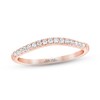 Thumbnail Image 1 of THE LEO First Light Diamond Wedding Band 1/6 ct tw 14K Rose Gold