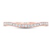 Thumbnail Image 3 of THE LEO First Light Diamond Wedding Band 1/6 ct tw 14K Rose Gold