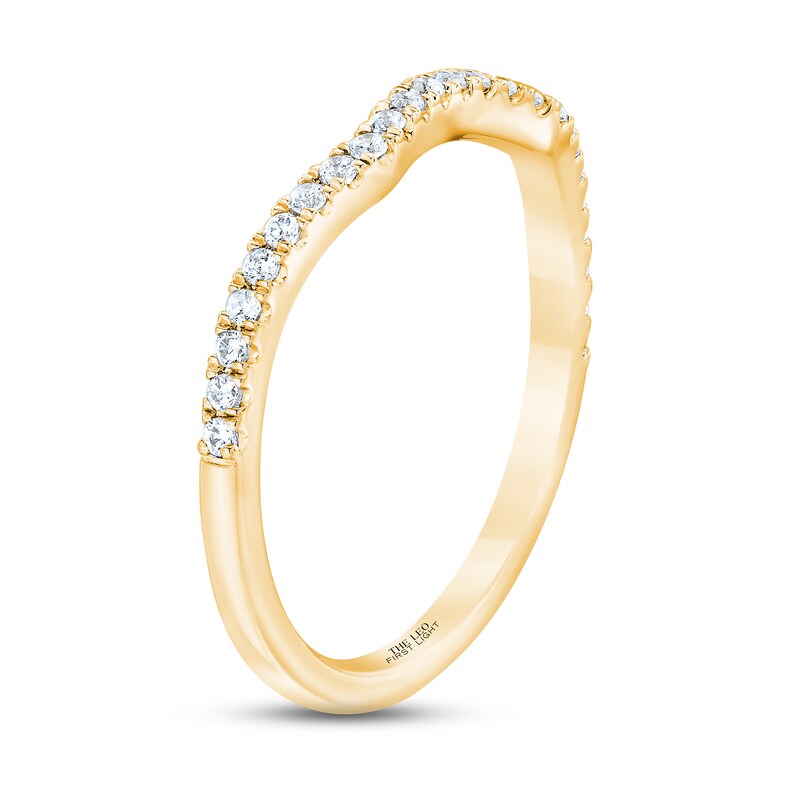 THE LEO First Light Diamond Wedding Band 1/5 ct tw 14K Yellow Gold | Kay