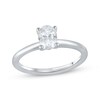 Lab-Created Diamonds by KAY Oval-Cut Solitaire Engagement Ring 1 ct tw 14K White Gold