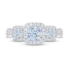 Thumbnail Image 3 of THE LEO First Light Diamond Three-Stone Engagement Ring 1 ct tw 14K White Gold