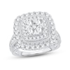Thumbnail Image 1 of Now + Forever Multi-Diamond Engagement Ring 2 ct tw Round-cut 14K White Gold
