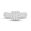 Thumbnail Image 2 of Now + Forever Multi-Diamond Engagement Ring 1 ct tw Princess & Round 14K White Gold