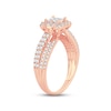 Thumbnail Image 2 of Now + Forever Diamond Engagement Ring 1 ct tw Princess & Round-Cut 14K Rose Gold