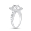 Thumbnail Image 2 of Now + Forever Diamond Engagement Ring 1-1/2 ct tw Pear & Round-cut 14K White Gold