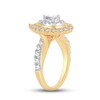 Thumbnail Image 1 of Diamond Engagement Ring 1-1/2 ct tw Pear & Round-cut 14K Yellow Gold