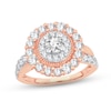 Thumbnail Image 1 of Now + Forever Diamond Engagement Ring 1-1/2 ct tw Round-cut 14K Rose Gold