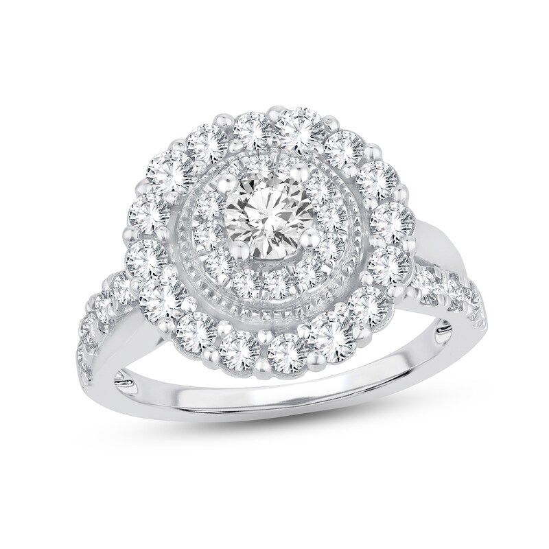 Main Image 1 of Now + Forever Diamond Engagement Ring 1-1/2 ct tw Round-cut 14K White Gold