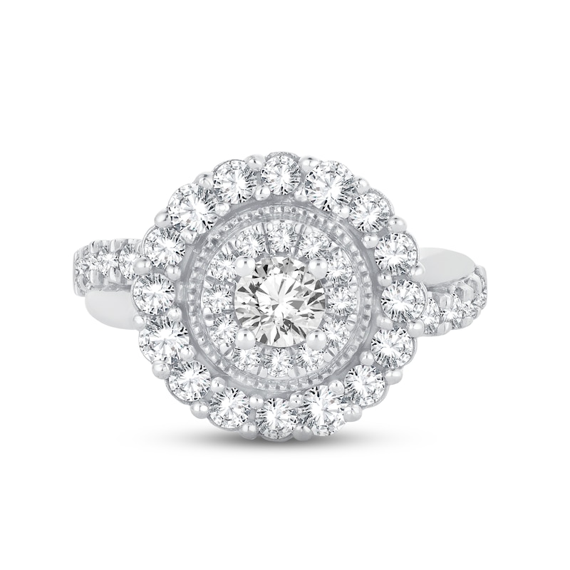 Main Image 3 of Now + Forever Diamond Engagement Ring 1-1/2 ct tw Round-cut 14K White Gold